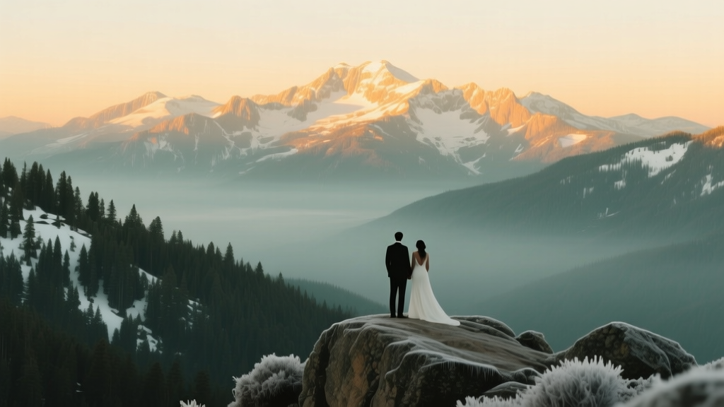Sierra Nevada Wedding Theme California Mountain Range