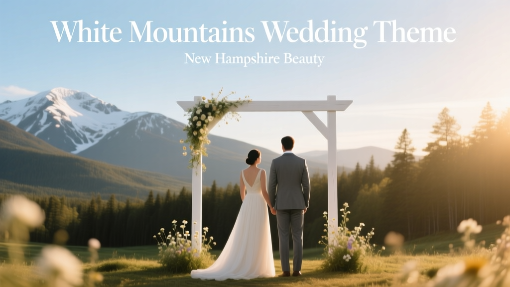 White Mountains Wedding Theme New Hampshire Beauty