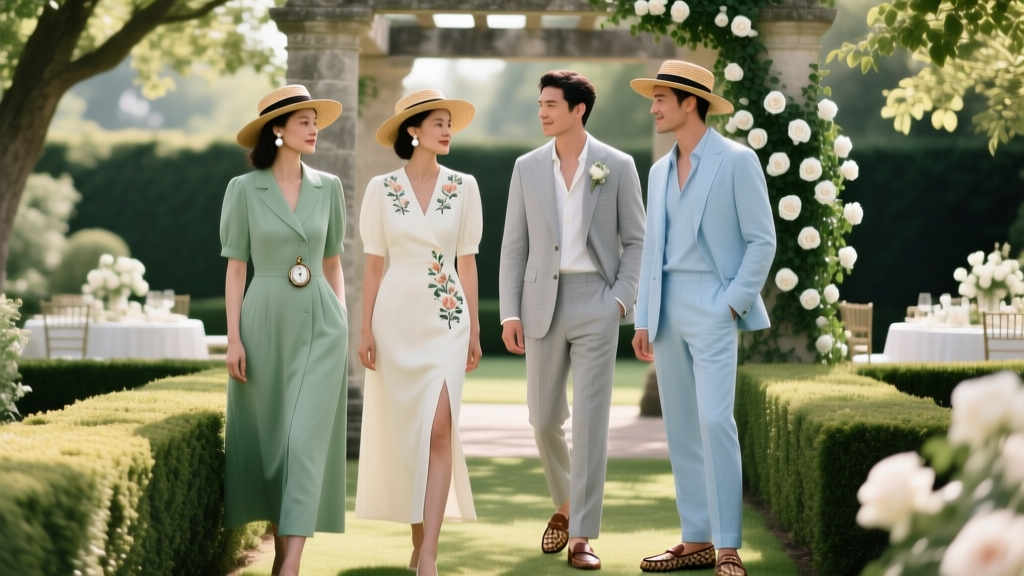 What Is Garden Party Attire for a Wedding? 7 Non-Negotiable Rules (That Even Stylists Get Wrong) — Avoid Looking Underdressed, Overdressed, or Out of Place in 2024