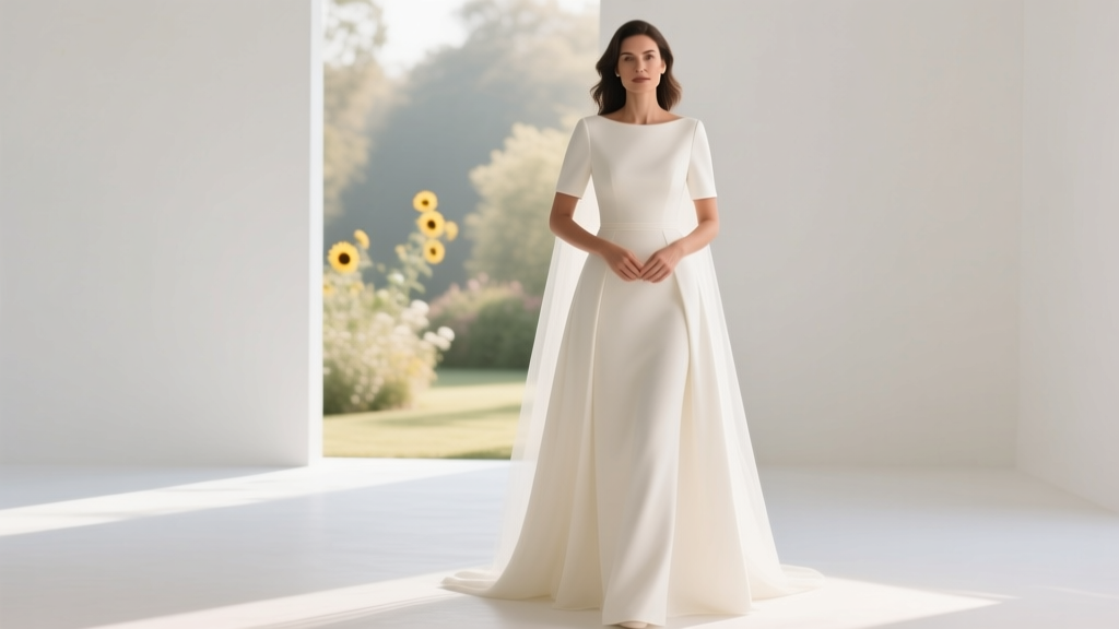 Why 73% of Brides Who Chose an A-line Wedding Dress with Short Sleeves Felt More Confident on Their Big Day (And Exactly How to Pick Yours Without Regret)