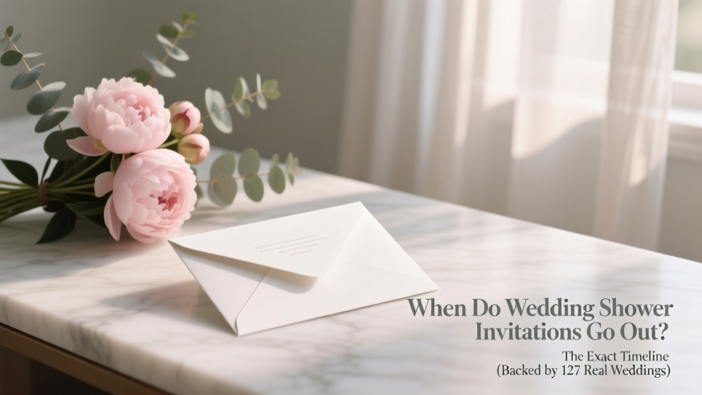 When Do Wedding Shower Invitations Go Out? The Exact Timeline (Backed by 127 Real Weddings) — Avoid Last-Minute Panic, Guest No-Shows, and Awkward Follow-Ups