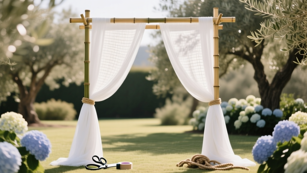 How to Make a Cheap Wedding Arch That Looks Expensive: 7 Real-World DIY Methods Under $75 (No Power Tools Required)