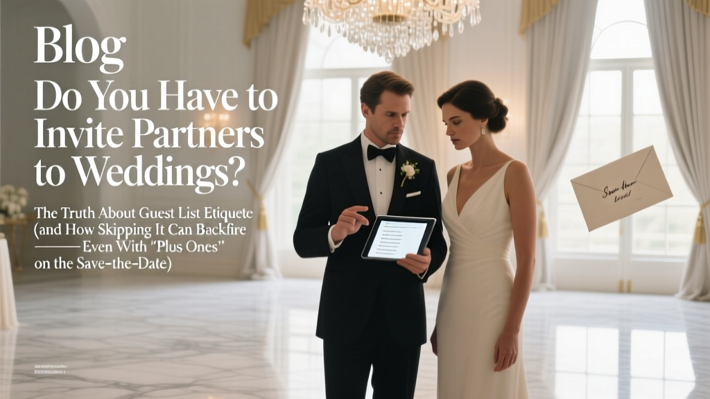 Do You Have to Invite Partners to Weddings? The Truth About Guest List Etiquette (and How Skipping It Can Backfire—Even With 'Plus Ones' on the Save-the-Date)