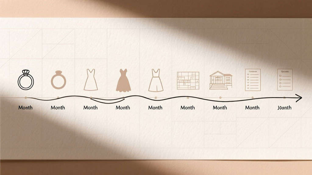 How Does a Wedding Work Step by Step: The Realistic 12-Month Roadmap (No Fluff, No Stress, Just What Actually Happens — From ‘Yes’ to First Dance)