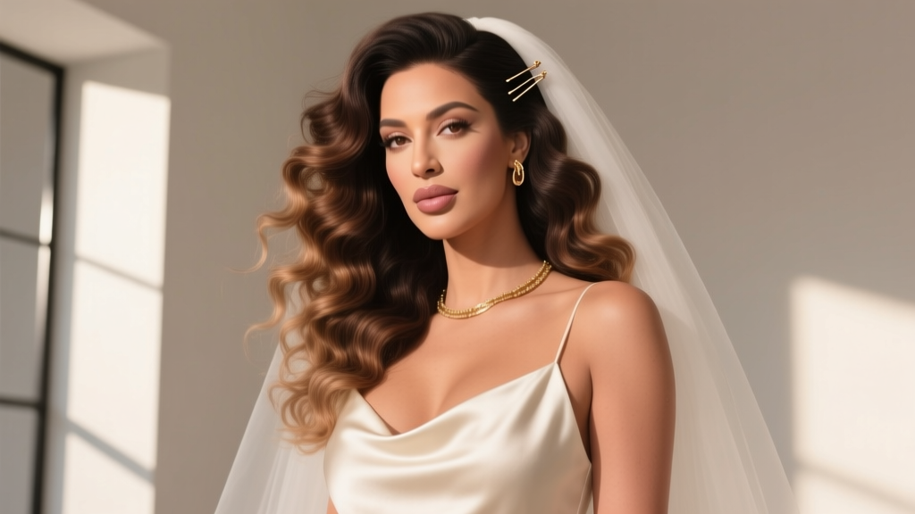 How to Do Kim Kardashian Wedding Hair (Without a Celebrity Stylist): 7 Realistic Steps That Actually Work — From Blowout Prep to Veil-Proof Pinning & Heatless Overnight Curls You Can Master at Home
