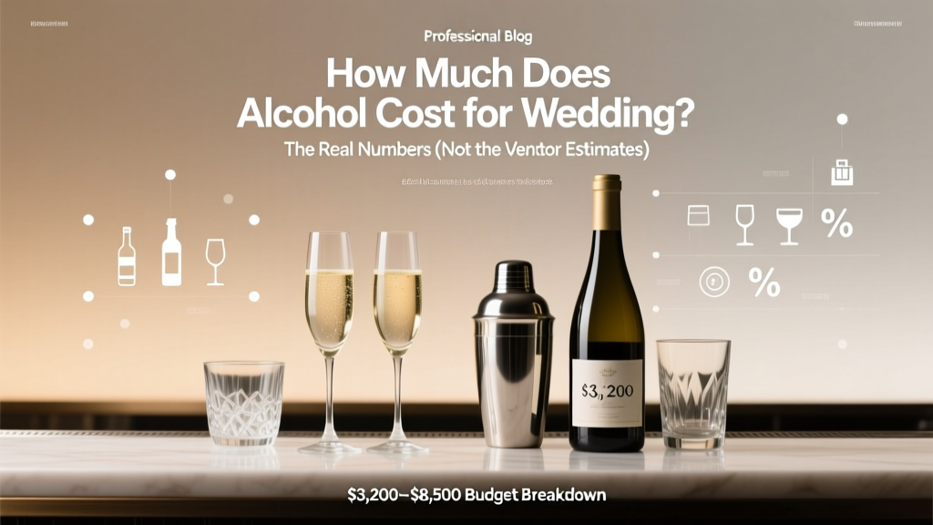 How Much Does Alcohol Cost for Wedding? The Real Numbers (Not the Vendor Estimates) — We Broke Down 127 Real Weddings to Show You Exactly Where Your $3,200–$8,500 Bar Budget Goes (and How to Cut 37% Without Sacrificing Quality)