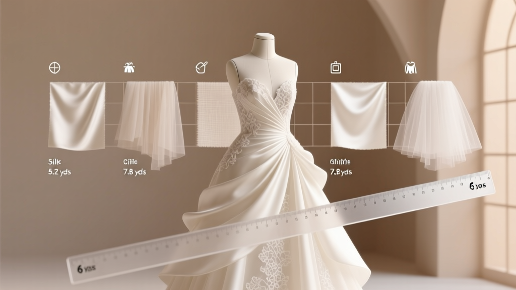 How Many Yards of Fabric to Make a Wedding Dress? (Spoiler: It’s Not Just 5–6 — Here’s Exactly What Your Design, Size & Fabric Type *Actually* Require)