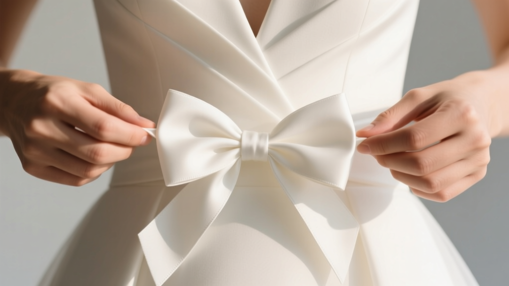 How to Tie a Wedding Dress Bow in Under 90 Seconds: The Stress-Free, Mirror-Free Method Pros Use (No Assistant Required & Zero Slippage Guaranteed)