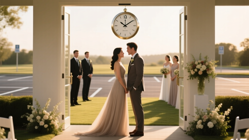 How Early to Arrive at a Wedding: The Exact Minutes You *Actually* Need to Show Up (So You Don’t Miss the Processional, Stress Out the Couple, or Get Stuck in Parking Hell)