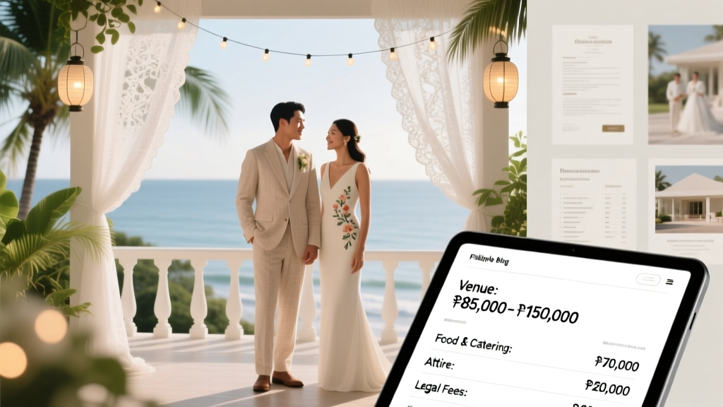 How Much Is a Simple Wedding in the Philippines? Real 2024 Budgets (From ₱85,000 to ₱295,000) — What You *Actually* Pay for Venue, Food, Attire & Legal Fees (No Hidden Upsells)