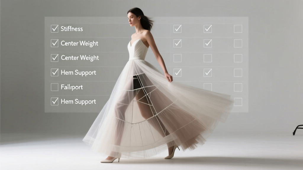 Why Your 'A-Line Underskirt Wedding Dress' Might Collapse at the Ceremony (And Exactly How to Fix It Before You Say 'I Do') — A Step-by-Step Structural Integrity Checklist Every Bride Overlooks