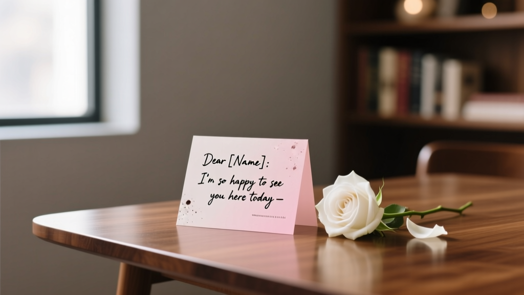 The 7-Second Rule for Writing a Wedding Greeting That Actually Moves People (Not Just Polite Nods): What 92% of Guests Get Wrong — and How to Sound Sincere, Not Scripted, in Under 90 Words