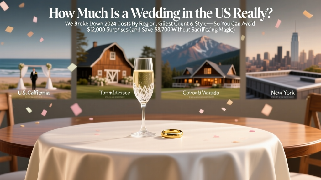 How Much Is a Wedding in the US Really? We Broke Down 2024 Costs by Region, Guest Count & Style—So You Can Avoid $12,000 Surprises (and Save $8,700 Without Sacrificing Magic)