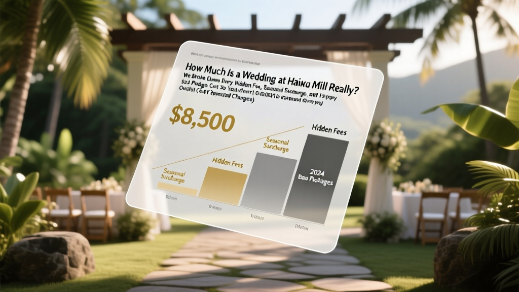 How Much Is a Wedding at Haiku Mill Really? We Broke Down Every Hidden Fee, Seasonal Surcharge, and 2024 Package Cost So You Don’t Overpay (or Get Stuck With $8,500 in Unexpected Charges)