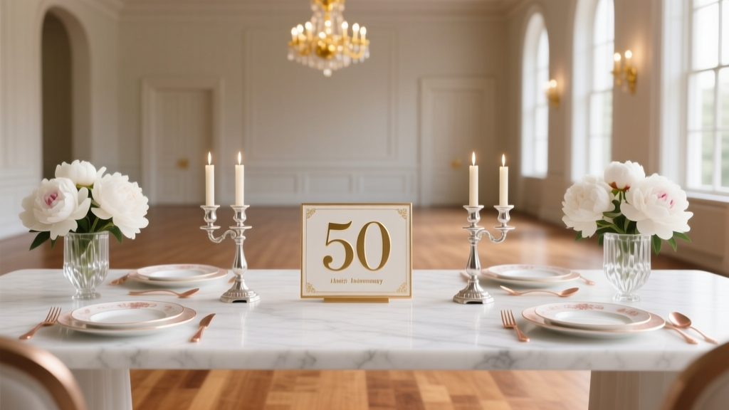 How to Decorate for 50th Wedding Anniversary Party: 7 Time-Tested, Budget-Savvy Themes That Honor 50 Years—Without Overwhelming Your Guest List or Your Sanity