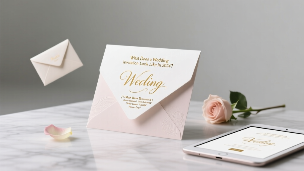 What Does a Wedding Invitation Look Like in 2024? 7 Must-Have Elements (Plus Real Examples, Cost Breakdowns & What Guests *Actually* Notice First)