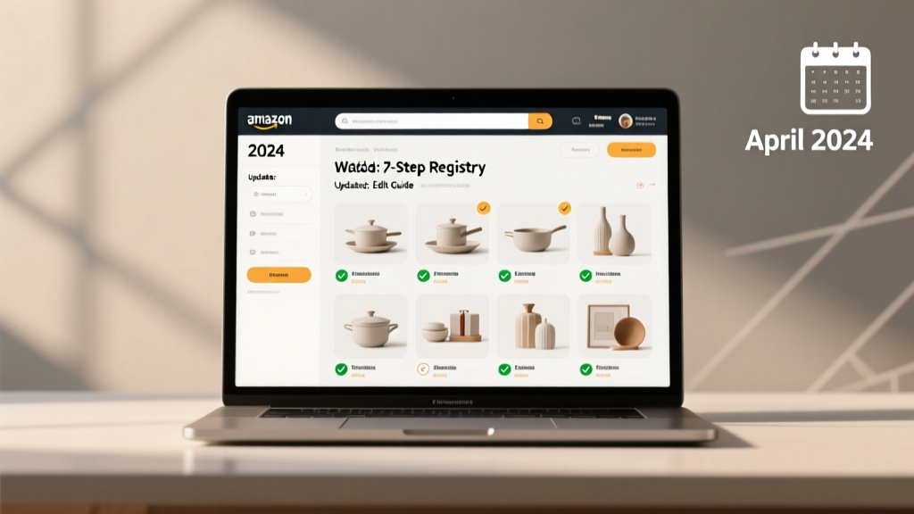 How to Edit Amazon Wedding Registry in 2024: The 7-Step Checklist That Saves Couples 3+ Hours (and Prevents Last-Minute Regret)
