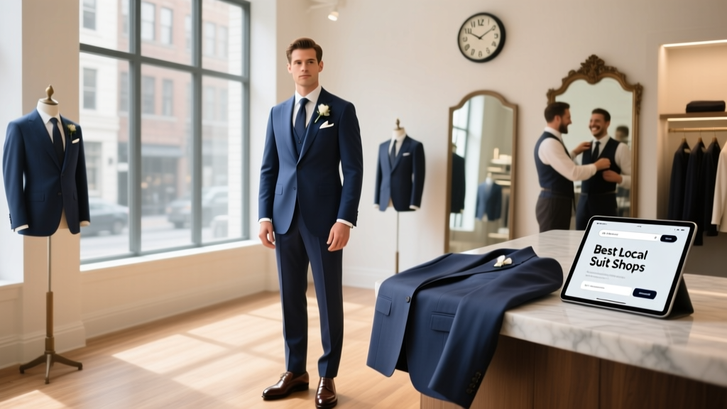 Where to Buy Wedding Suits Near Me: The 7-Step Local Search Framework That Saves Grooms 3+ Hours & $280 on Average (No More Last-Minute Panic or Ill-Fitting Rentals)