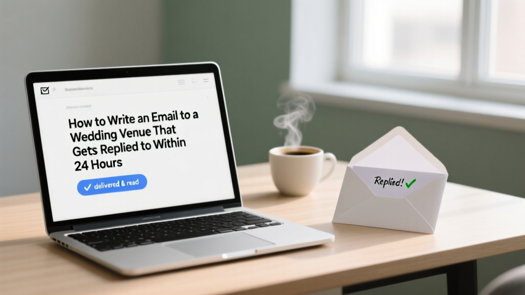 How to Write an Email to a Wedding Venue That Gets Replied to Within 24 Hours (Not Ignored, Not Ghosted, Not Sent to Spam)