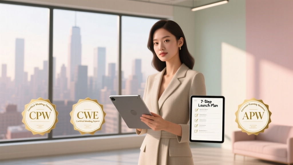 How to Become a Wedding Event Planner in 2024: The Realistic 7-Step Launch Plan (No Degree Required, But These 3 Certifications *Do* Move the Needle)