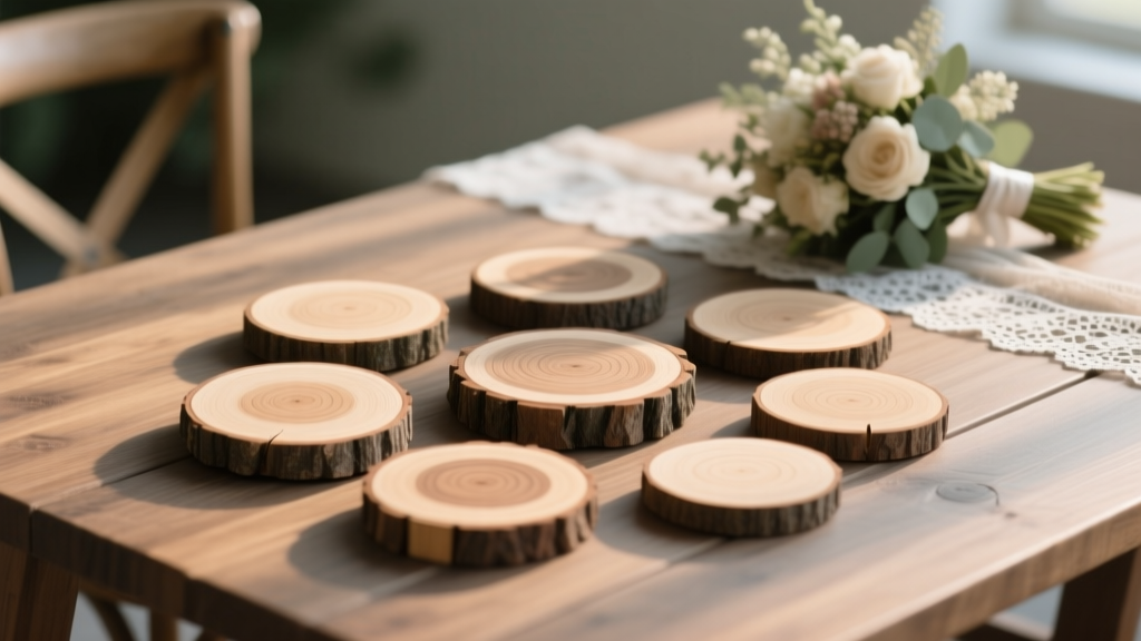 How to Make Wood Slices for Wedding Centerpieces: 7 Foolproof Steps (No Power Tools Required + 3 Cost-Saving Hacks That Saved One Couple $427)