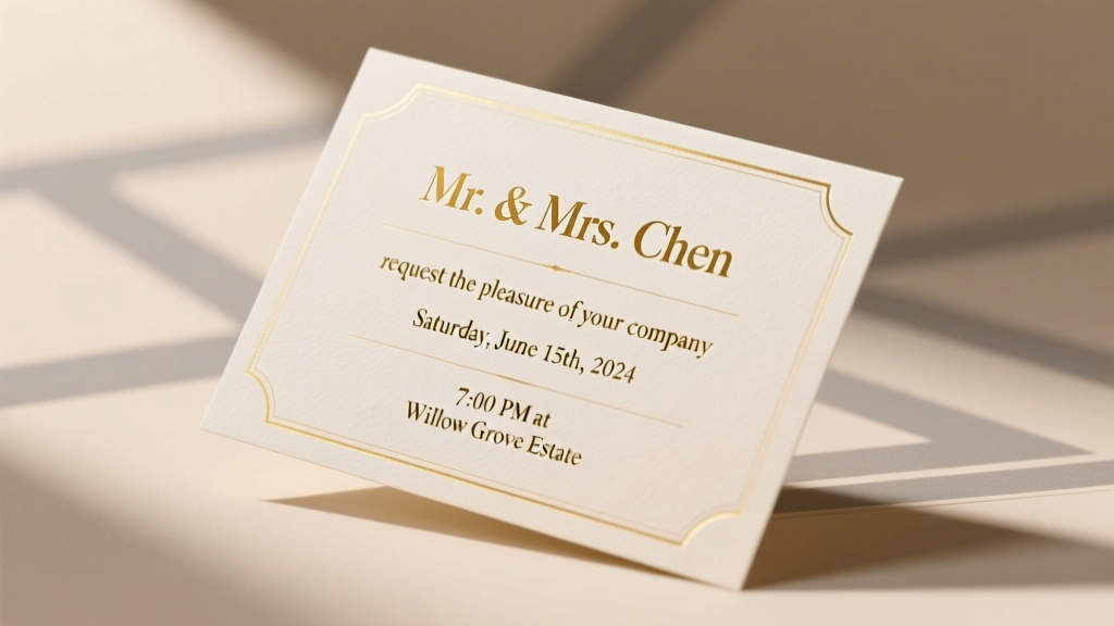 How Do You Word a Wedding Invitation? The 7-Step Etiquette-Proof Framework That Prevents Awkward RSVPs, Family Tension, and Last-Minute Rewrites (Even If You’re Not a Writer)