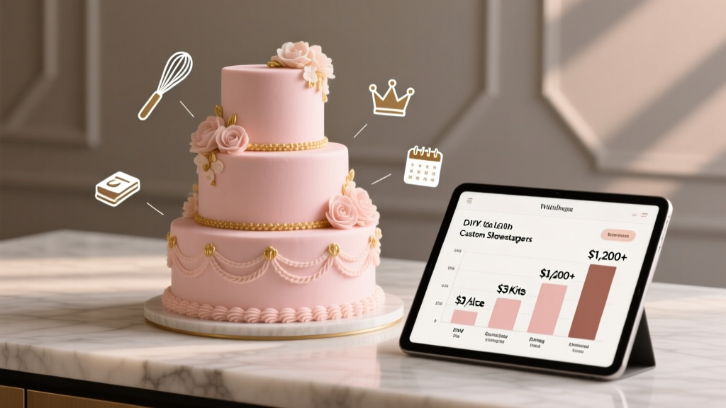 How Much Will a Wedding Cake Cost in 2024? The Real-World Breakdown Most Couples Miss — From $3/slice DIY Options to $1,200+ Showstoppers (With Exact Price Drivers You Can Control)