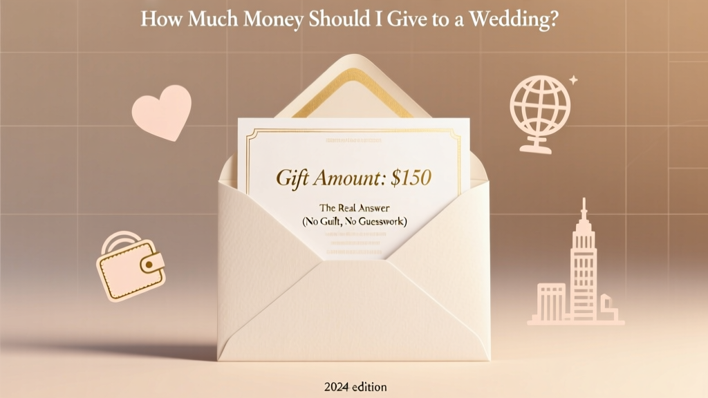 How Much Money Should I Give to a Wedding? The Real Answer (No Guilt, No Guesswork) — Based on Your Relationship, Distance, Budget, and Local Norms in 2024