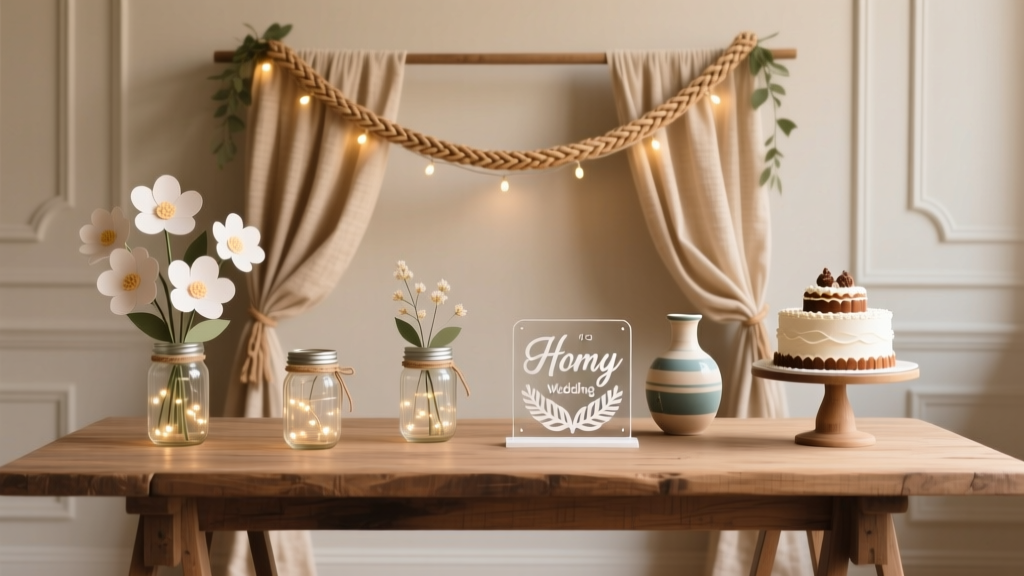 How to Make Wedding Decorations at Home: 7 Realistic, Budget-Savvy Steps That Cut Costs by 60% (Without Sacrificing Elegance or Time)