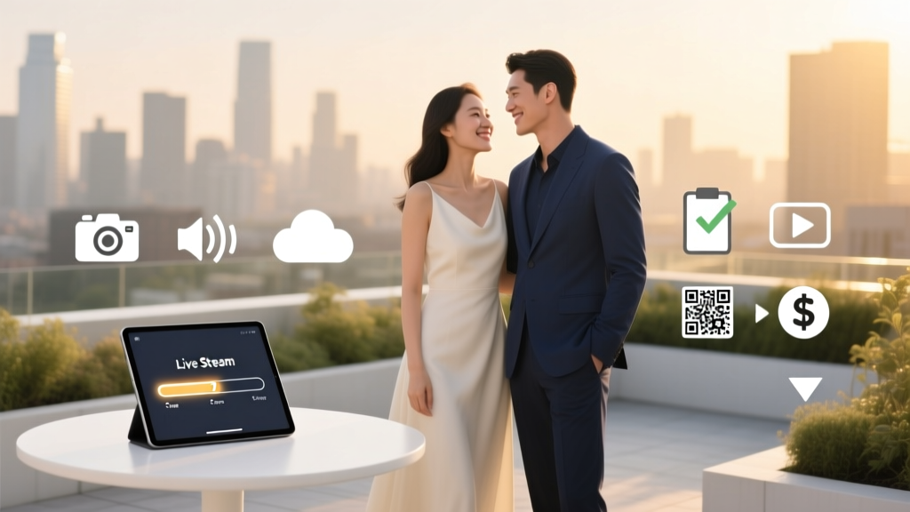 How to Stream Your Wedding Ceremony in 2024: The Stress-Free 7-Step Checklist That Saves Couples $1,200+ (No Tech Degree Required)