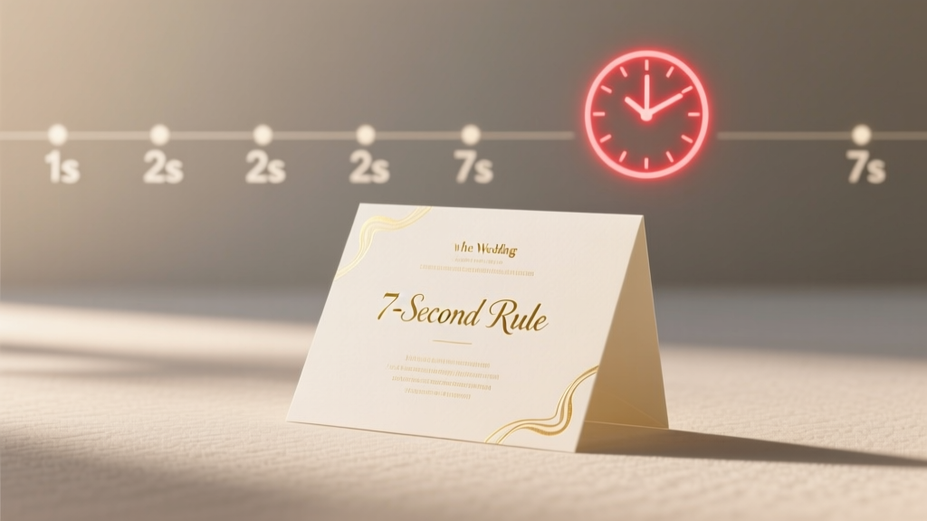 How to List Wedding Website on Invitation: The 7-Second Rule You’re Breaking (and Exactly How to Fix It Before Printing)