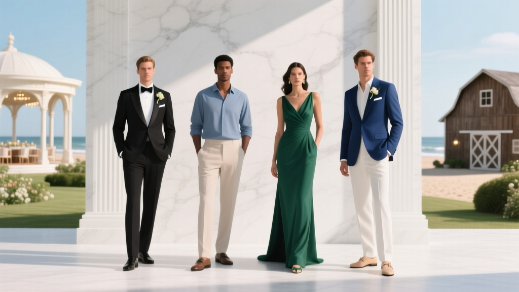 What Are the Dress Codes for Weddings? The Real-World Guide That Stops You From Showing Up in Linen Shorts (or Black Tuxedo) — 7 Rules, 4 Venue-Specific Scenarios, and a One-Minute Dress Code Decoder Chart