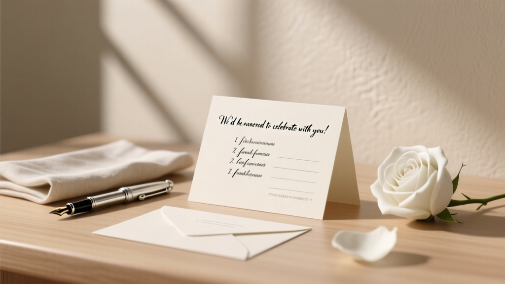 How to Word RSVP Cards for Wedding: 7 Clear, Polite, and Stress-Free Phrases (That Actually Get Responses—No More Ghosting or Confusion!)