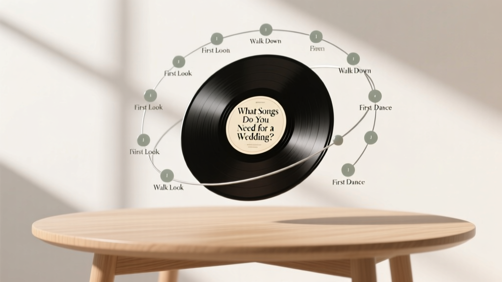 What Songs Do You Need for a Wedding? The 12-Track Minimal Checklist (No DJ Required) That Covers Every Moment—from First Look to Last Dance—Without Overwhelm or Awkward Silence