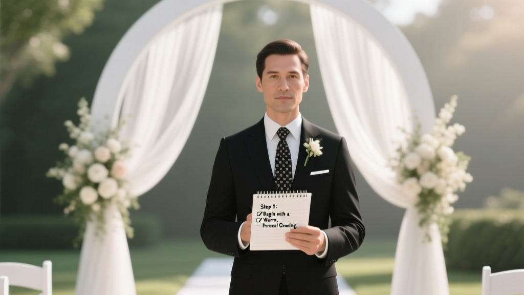 How to Officiate a Wedding Speech: The 7-Step Minimal Checklist That Prevents Awkward Pauses, Cringe-Worthy Jokes, and Last-Minute Panic (Even If You’ve Never Done It Before)
