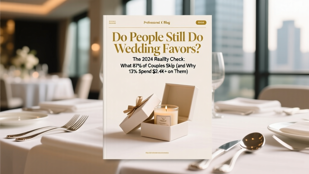 Do People Still Do Wedding Favors? The 2024 Reality Check: What 87% of Couples Skip (and Why 13% Spend $2.4K+ on Them)