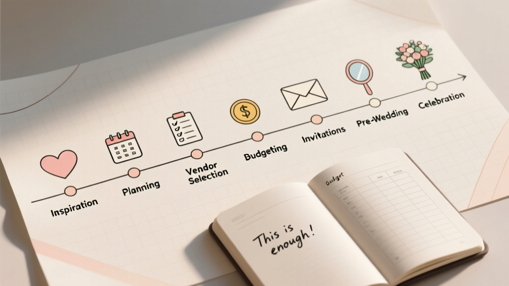 Your Wedding Journey Isn’t Supposed to Feel Overwhelming—Here’s the Realistic 7-Phase Roadmap (With Timeline Templates, Budget Guardrails, and Emotional Check-Ins You’ll Actually Use)