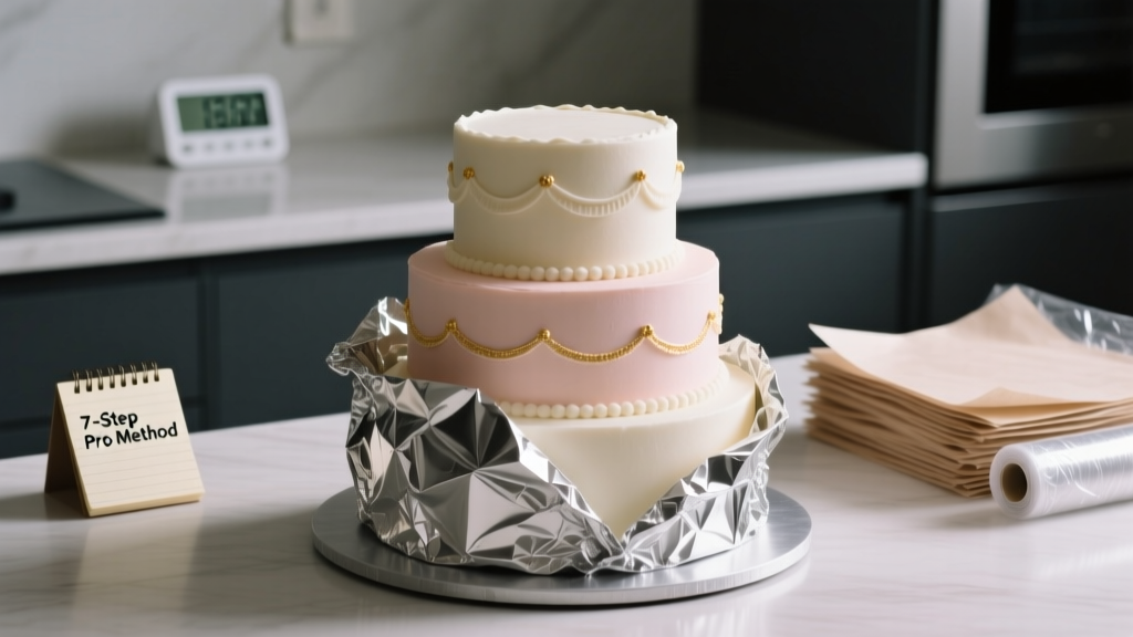 How Do You Freeze Your Wedding Cake the Right Way? (Spoiler: Wrapping It in Foil Alone Is a One-Way Ticket to Dry, Crumbly Disaster — Here’s the 7-Step Pro Method That Preserves Flavor & Texture for Up to 1 Year)