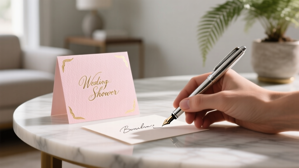 How to Sign a Wedding Shower Card (Without Awkwardness, Misspelling Names, or Forgetting Who’s in the Group): A Stress-Free 5-Step Signing Protocol That 92% of Guests Get Wrong—And How to Fix It in Under 90 Seconds