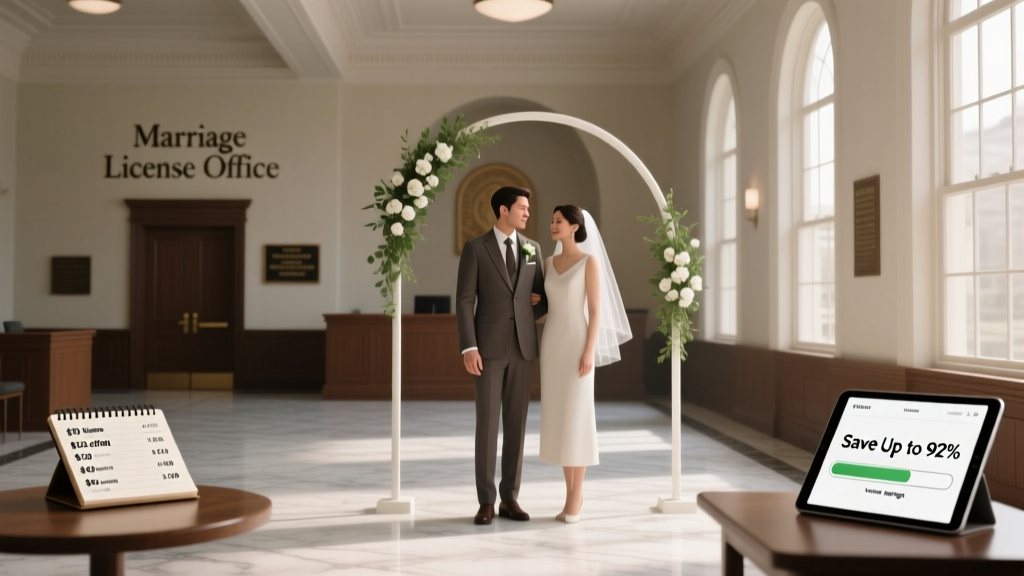 How Much Does a Courthouse Wedding Really Cost? (Spoiler: It’s Not Just $50—Here’s the Full Breakdown of Fees, Hidden Costs, & Smart Ways to Save Up to 92% vs. a Traditional Wedding)