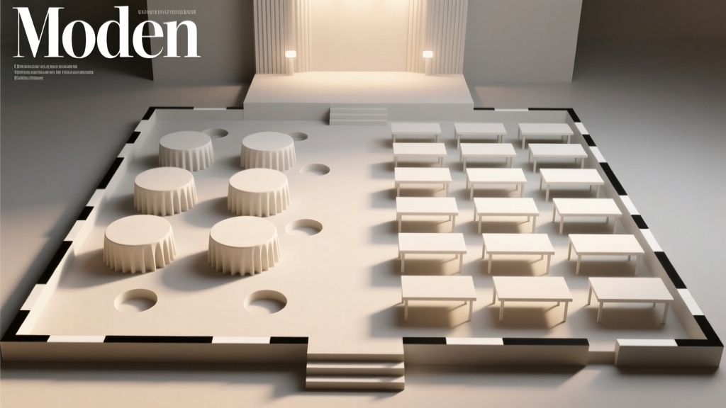Do Round or Rectangular Tables Take Up More Space at Weddings? The Truth About Floorplan Efficiency (Spoiler: It’s Not What You Think—and Your Venue Manager Isn’t Telling You)