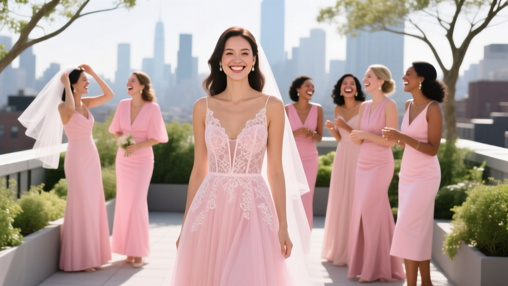 Why Your Pink Wedding Dress Isn’t ‘Too Bold’ (And 7 Real Brides Who Proved It Boosts Joy, Photos & Guest Connection—Without Sacrificing Elegance)