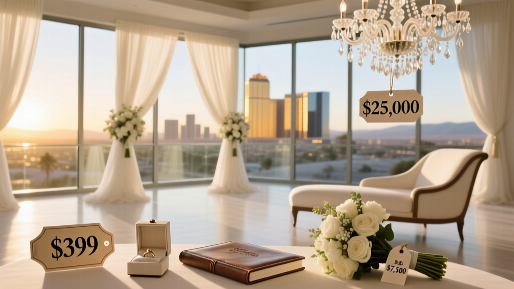 How Much Is a Vegas Wedding Really? We Broke Down 12 Real Couples’ Total Costs (From $399 Elopements to $25K Luxury Packages — No Hidden Fees Revealed)