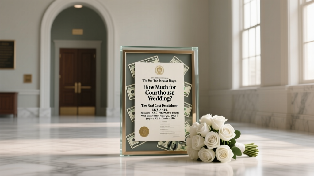How Much for Courthouse Wedding? The Real Cost Breakdown (Spoiler: It’s $127–$495—but Here’s Exactly What Each Dollar Buys You, Plus 7 Ways to Cut It to Under $100)