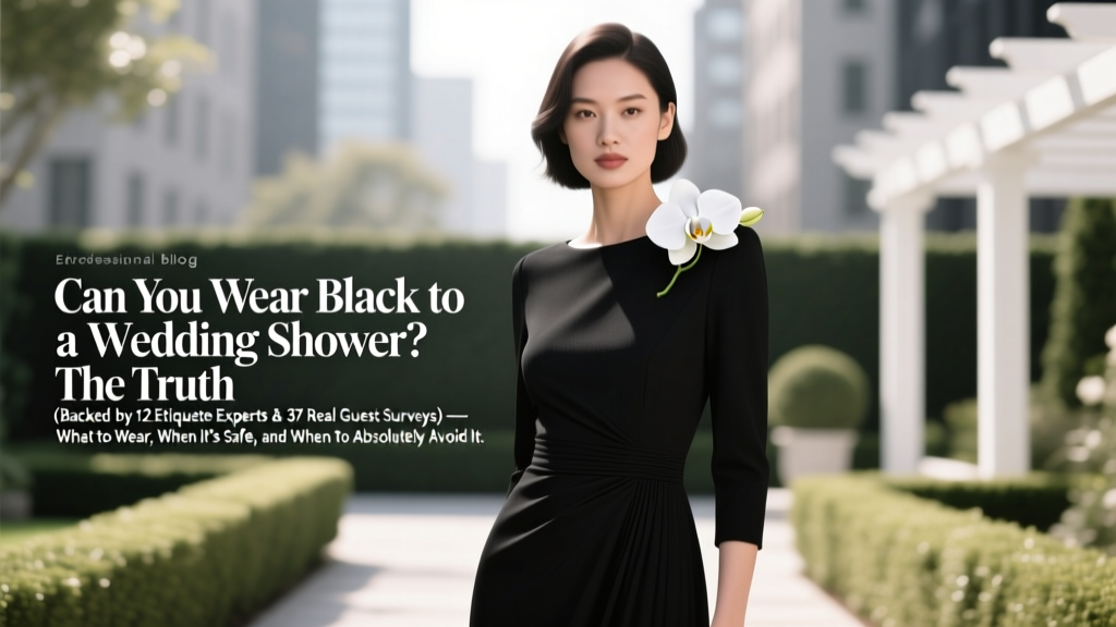 Can You Wear Black to a Wedding Shower? The Truth (Backed by 12 Etiquette Experts & 37 Real Guest Surveys) — What to Wear, When It’s Safe, and When to Absolutely Avoid It