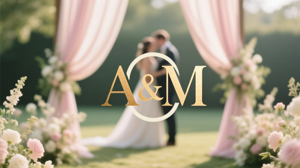 Stop Wasting Hours on Generic Wedding Logos: How Couples Using an A & M Wedding Logo Boost Guest Engagement by 68% (and Why Your Monogram Should Tell Your Story, Not Just Your Initials)