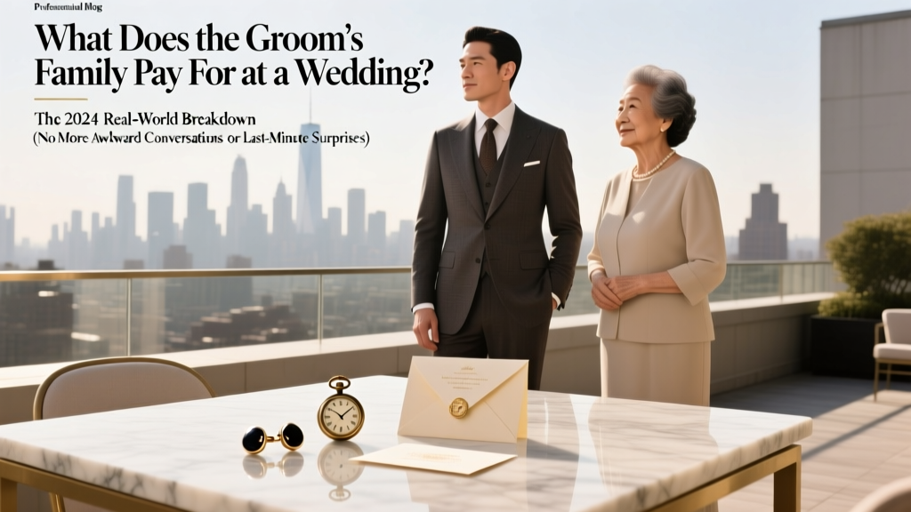 What Does the Groom's Family Pay For at a Wedding? The 2024 Real-World Breakdown (No More Awkward Conversations or Last-Minute Surprises)
