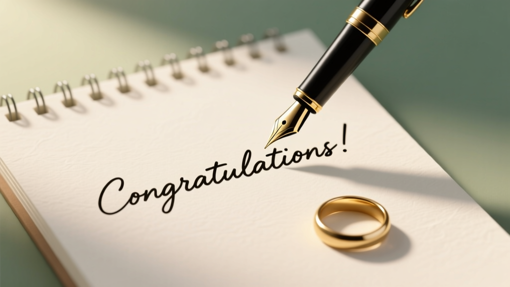 The 7-Second Rule for Writing a Congratulations Message for a Wedding: What 92% of Guests Get Wrong (and How to Sound Sincere, Not Stiff, Even If You’re Writing Last-Minute)