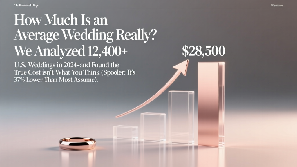 How Much Is an Average Wedding Really? We Analyzed 12,400+ U.S. Weddings in 2024—and Found the True Cost Isn’t What You Think (Spoiler: It’s 37% Lower Than Most Assume)