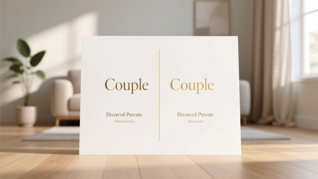 How to Write Divorced Parents’ Names on Wedding Invitations: The Stress-Free, Etiquette-Approved Checklist (No Awkwardness, No Guesswork, Just Clarity)